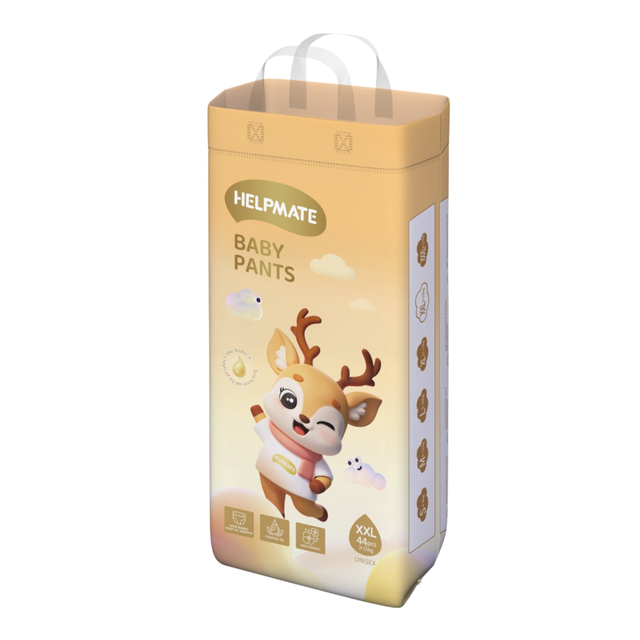 Coton à absorption douce respirante personnalisée Coton Perlet Baby Diaper