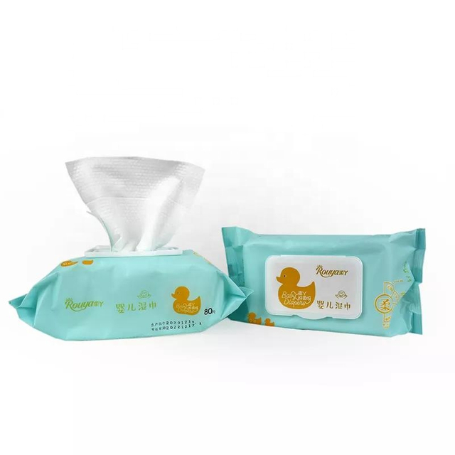 Lingettes humides jetables personnalisées pour bébé OEM ODM, vente en gros