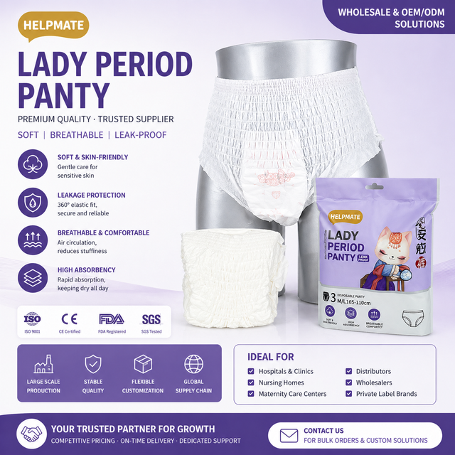 Bonne qualité période culotte personnalisé OEM ODM Lady Panty prix d'usine
