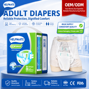 Des couches adultes gériatriques de qualité supérieure de qualité supérieure pour l'incontinence